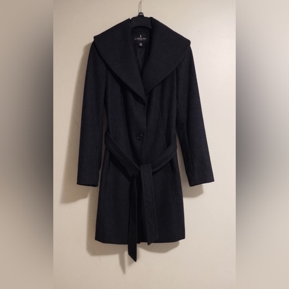 London Fog Coat With Cape Collar Size US S - Picture 2 of 4